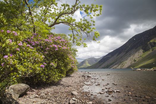 Wastwater lake in Lake District, Cumbria