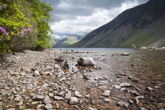 Wastwater lake in Lake District, Cumbria