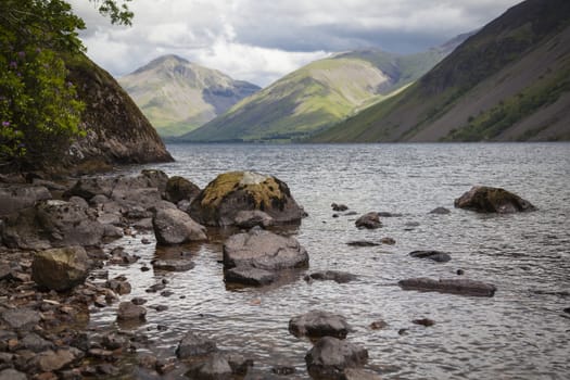 Wastwater lake in Lake District, Cumbria