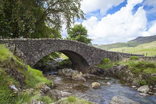 A typical landscape in Lake District, Cumbria