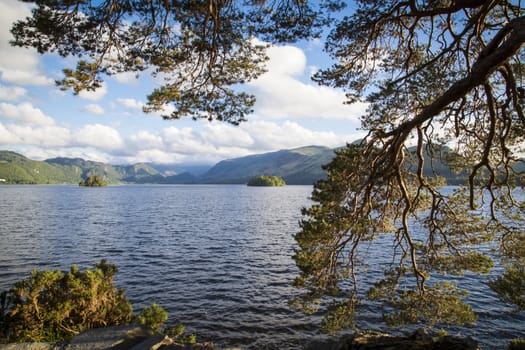 On the shores of Derwentwater near Keswick