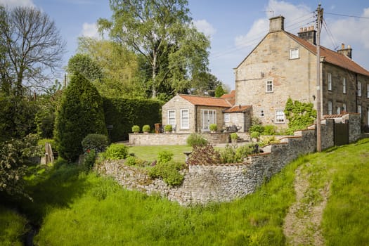 Typical village in North York Moors National Park