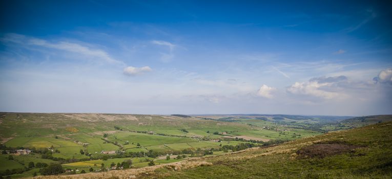 Typical landscape in North York Moors National Park