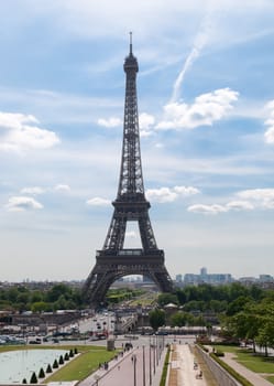The Eiffel Tower is one of the world's most famous landmark in Paris, France