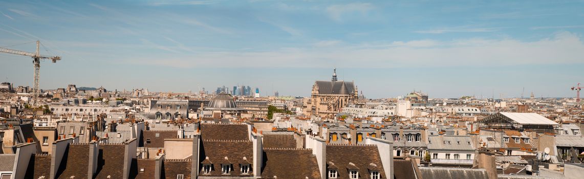 View on Paris form Pompidou Center, Paris, France