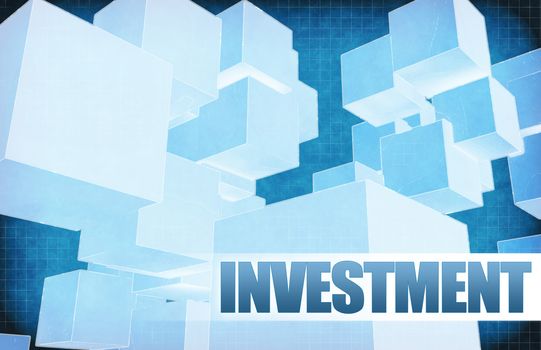Investment on Futuristic Abstract for Presentation Slide