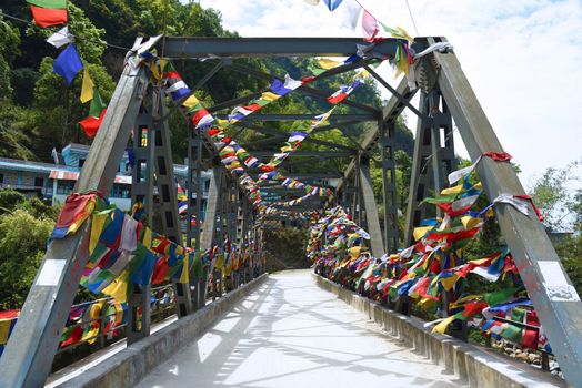the bridge to Poon Hill , Nepal