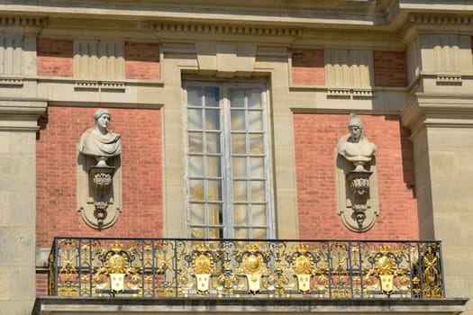 External view of Versailles Palace Paris