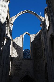 lisbon city portugal Convento do Carmo landmark architecture