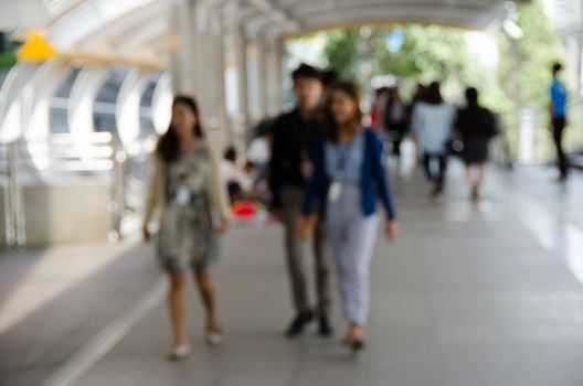 City commuters. Abstract blurred image of a city street scene.
Bildnummer: 272788214