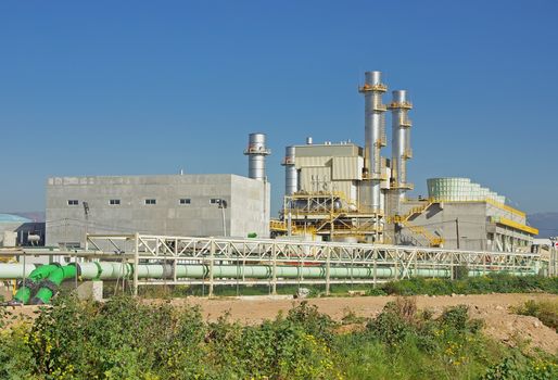 Power plant located in Majorca (Spain)