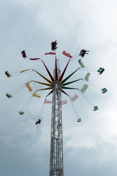 Giant Swing Ride on Fair