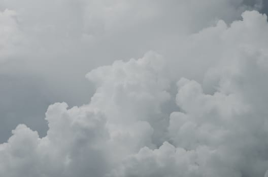 Blue sky background with cloudy