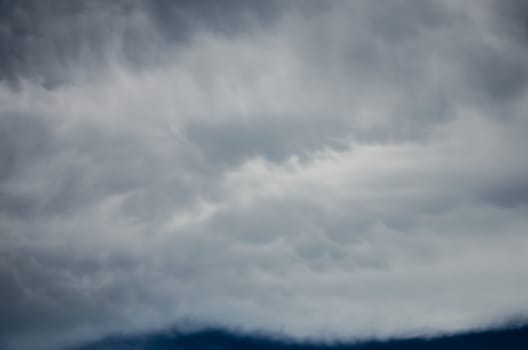 Summer cloud in blue sky, Thailand