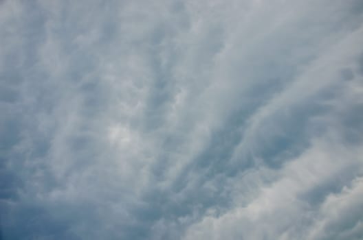 Summer cloud in blue sky, Thailand