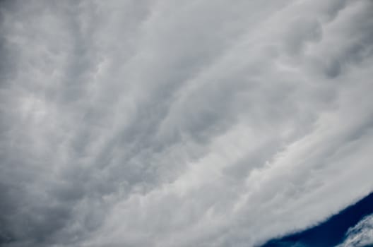 Summer cloud in blue sky, Thailand