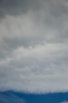 Summer cloud in blue sky, Thailand