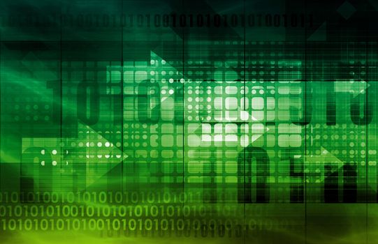 Futuristic Background Abstract Concept as a Art