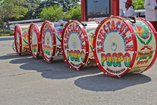 Bolivian Independence Day parade in Brazil