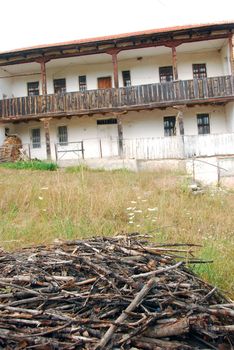 Picture of an Old macedonian village house with chardak