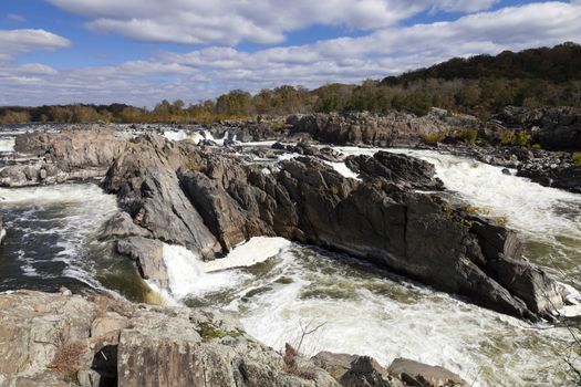 Great Falls Park on Potomac River, Virginia, USA