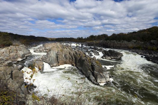 Great Falls Park on Potomac River, Virginia, USA