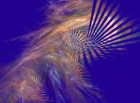 abstract fractal pattern can be used as background