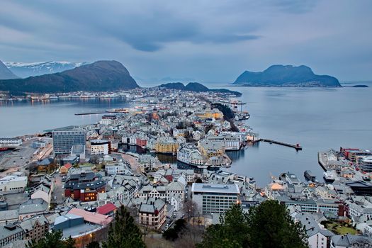 City of Alesund in Norway