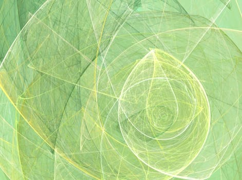 abstract green fractal pattern can be used as background
