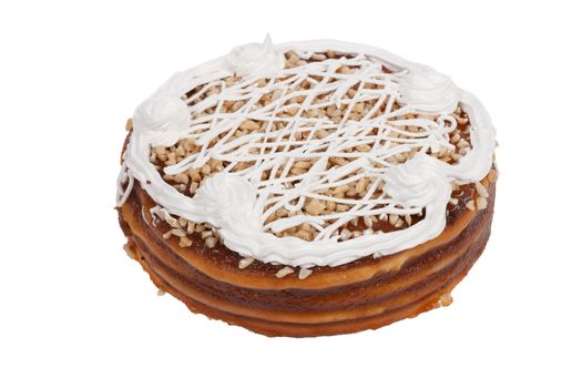 Cake on isolated background