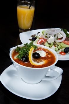 Different kinds of Russian national cokkery