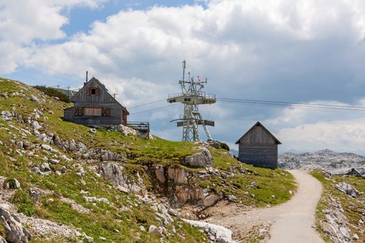 Lodge at the Dachstein near the ropeway