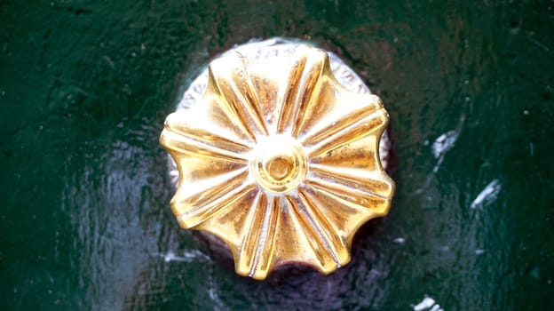 door handle, knob of old door in Venice, Italy