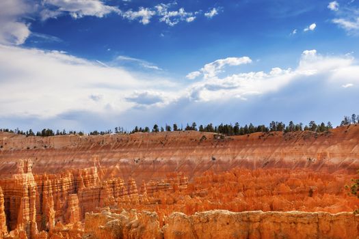 Amphitheater Hoodoos Bryce Point Bryce Canyon National Park Utah 