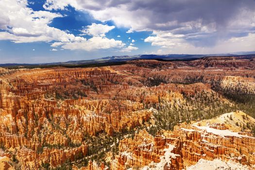 Amphitheater Hoodoos Inspiration Point Bryce Canyon National Park Utah 