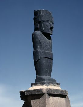 Outdoor museum in La Paz, Bolivia