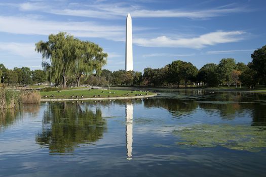 Washington Monument at Sunset