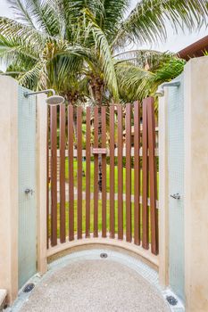 outside shower in the swimming pool