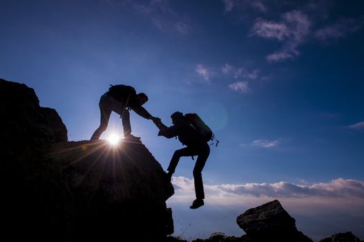 Mountaineering is often called Alpinism, especially in European languages, which implies climbing with difficulty such high mountains as the Alps. A mountaineer with such great skill is called an Alpinist. The word alpinism was born in the 19th century to refer to climbing for the purpose of enjoying climbing itself as a sport or recreation, distinct from merely climbing while hunting or as a religious pilgrimage that had been done generally at that time.
The term mountaineering describes the sport of mountain climbing, including ski mountaineering. Hiking in the mountains can also be a simple form of mountaineering when it involves scrambling, or short stretches of the more basic grades of rock climbing, as well as crossing glaciers.

While mountaineering began as attempts to reach the highest point of unclimbed big mountains it has branched into specializations that address different aspects of the mountain and consists of three areas: rock-craft, snow-craft and skiing, depending on whether the route chosen is over rock, snow or ice. All require experience, athletic ability, and technical knowledge to maintain safety.