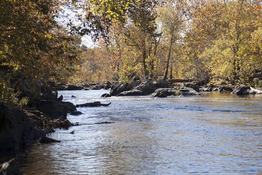 Potomac River in the Autumn - Virginia, USA