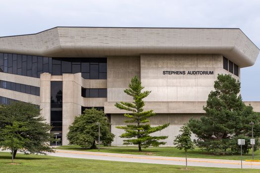 AUGUST 6, 2015: Stephens Auditorium on the campus of the University of Iowa State.