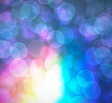  Colorfull  bokeh lights abstract background.