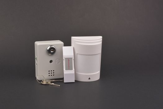 security alarm systems. Industrial or house alarm