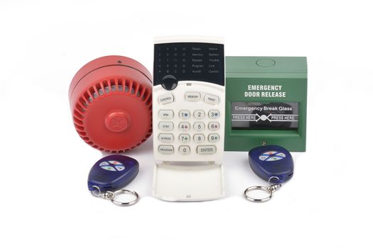 security alarm systems. Industrial or house alarm