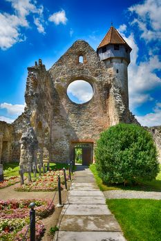 Cârţa Monastery is a former Cistercian (Benedictine) monastery in the Ţara Făgăraşului region in southern Transylvania. The monastery was probably founded in 1202-1206 by monks from Igriș abbey (daughter house of Pontigny abbey)