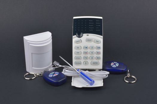 security alarm systems. Industrial or house alarm