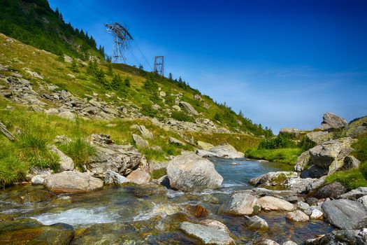 Transfagarasan mountain road, Romanian Carpathians