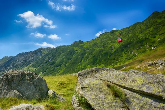 Transfagarasan mountain road, Romanian Carpathians