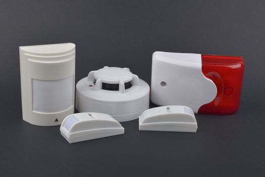 security alarm systems. Industrial or house alarm