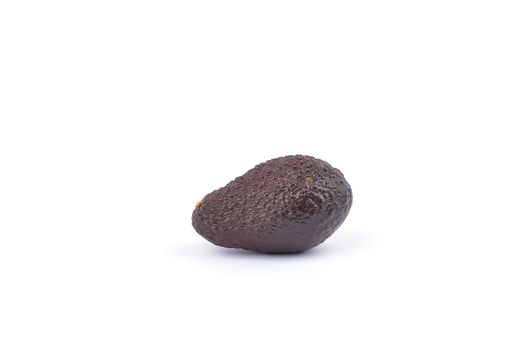 Avocado on a white background.